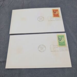 2- 1961 United Nations 8c And 4c First Day Covers with Stamps